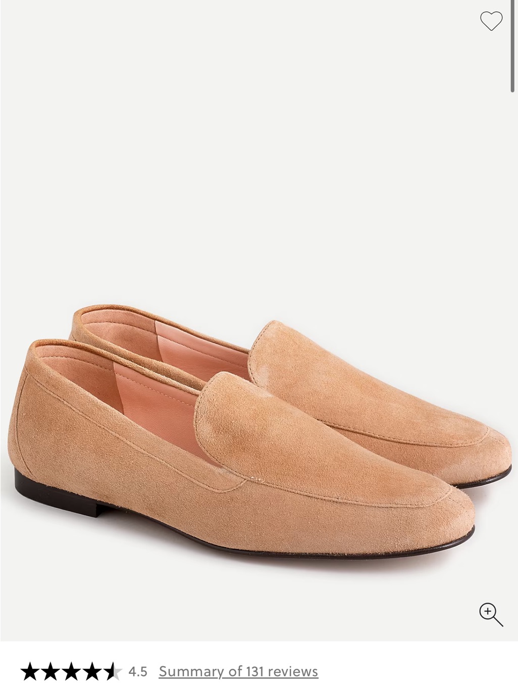 J. Crew Women's Celine Suede Smoking Loafers In Light Tan